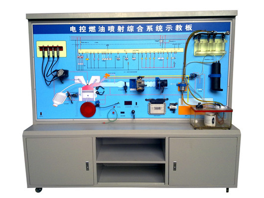 汽車(chē)傳感器系統(tǒng)考核裝置、電控燃油噴射綜合系統(tǒng)示教板