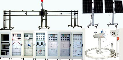 風光互補發(fā)電、充電、逆變實訓裝置