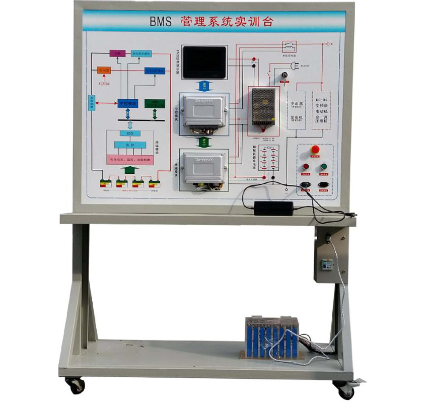 LGE-QDC05型 BMS鋰電池管理系統(tǒng)實訓(xùn)臺