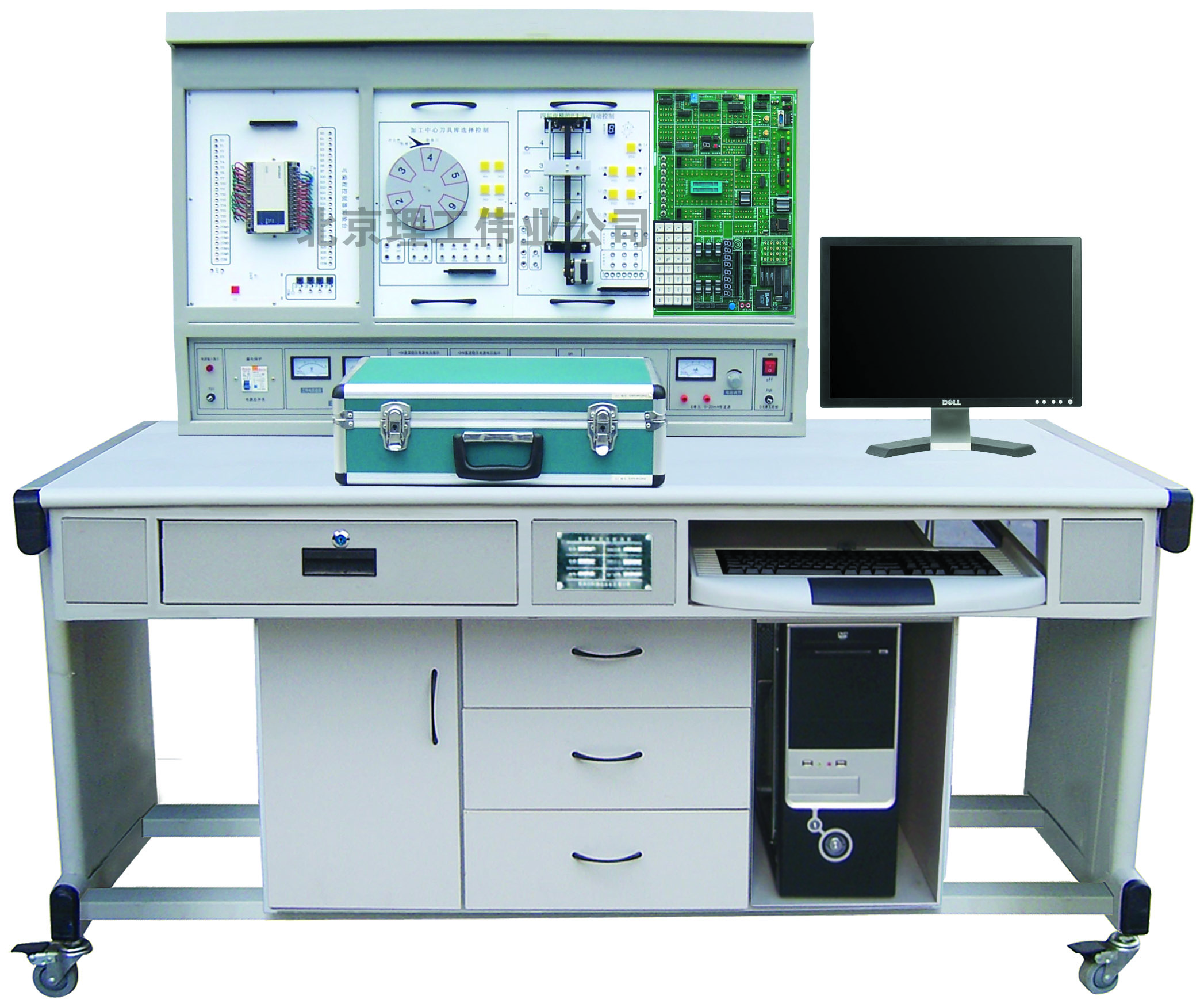 LGS-01B PLC可編程控制系統(tǒng)、單片機實驗開發(fā)系統(tǒng),自動控制原理綜合實驗裝置