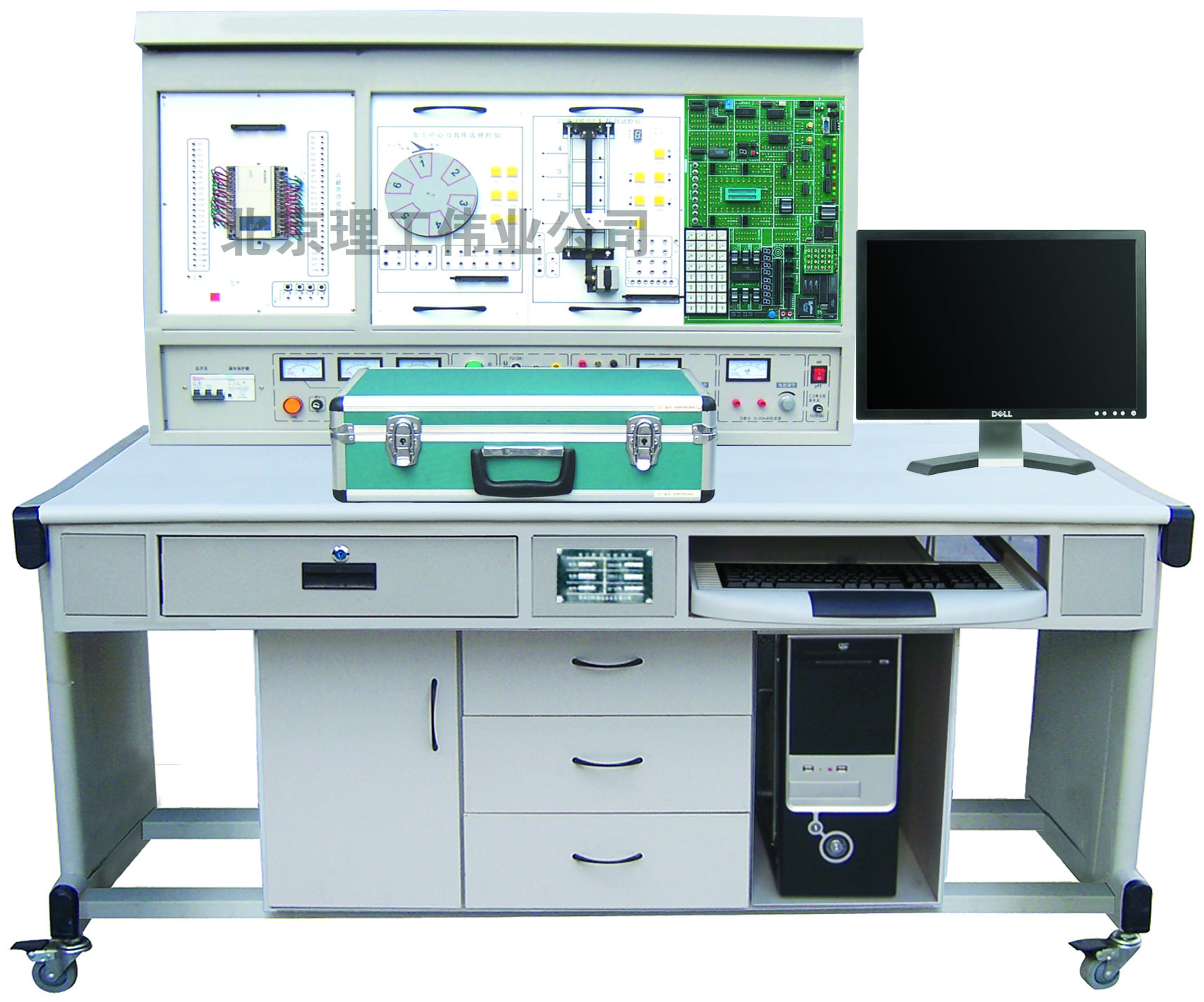LGS-02B PLC可編程控制、單片機(jī)開發(fā)系統(tǒng)、自動(dòng)控制原理綜合實(shí)驗(yàn)裝置